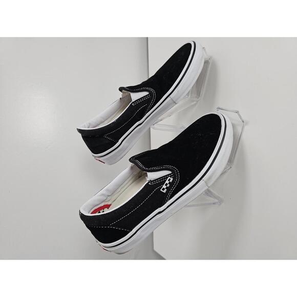 Vans Classic Black Slip-On Shoes with PopCush Comfort